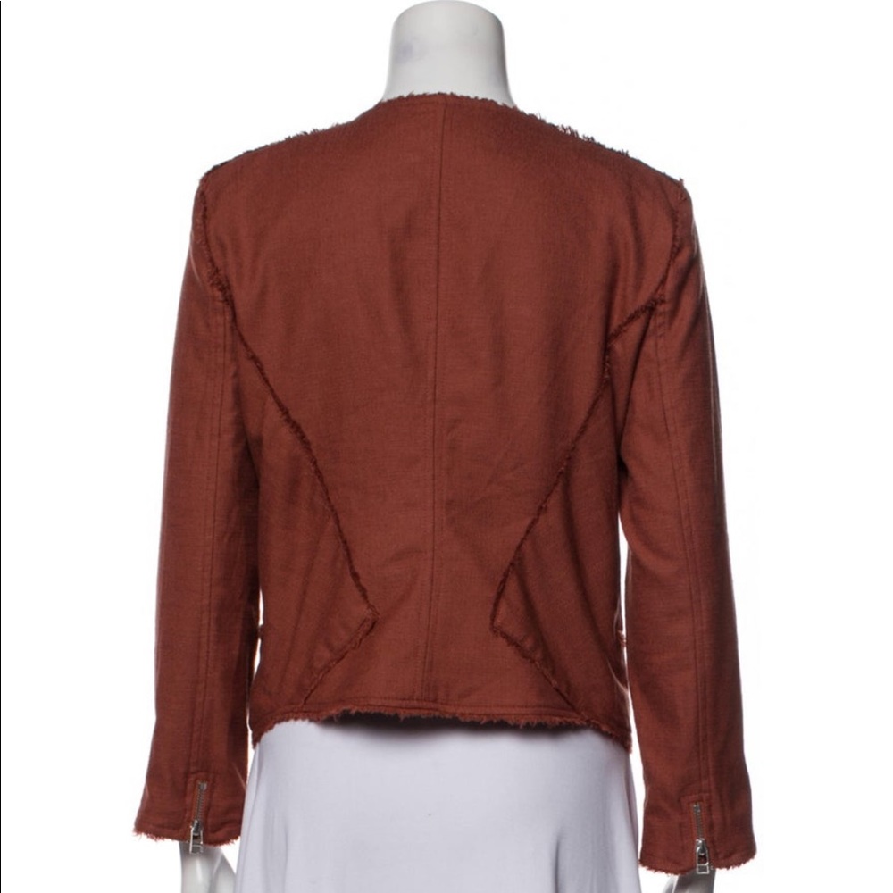 Nwt Veronica Beard Rust Jacket! - image 6